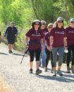 hikers on trail