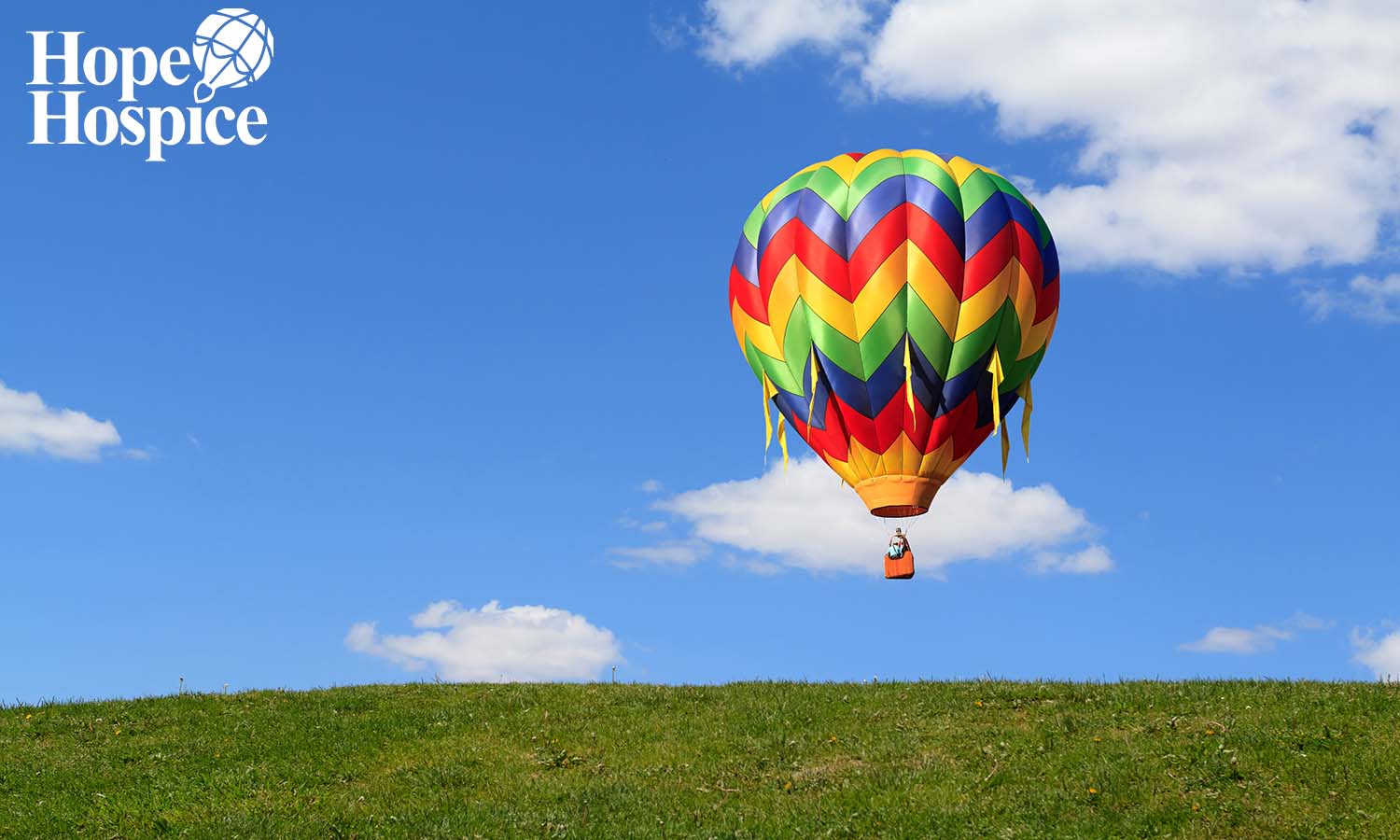 hot air balloon in flight