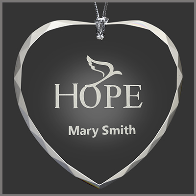 hope hospice ornament