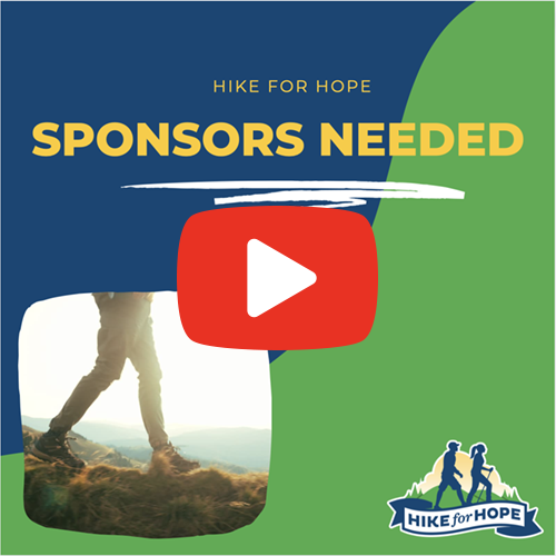 hike for hope sponsor video