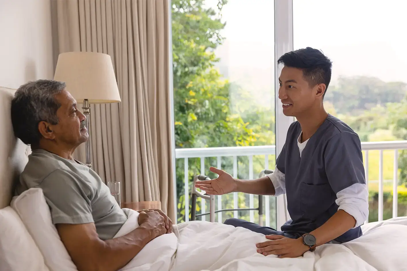 Hope Hospice accepts referrals for home and hospice care.